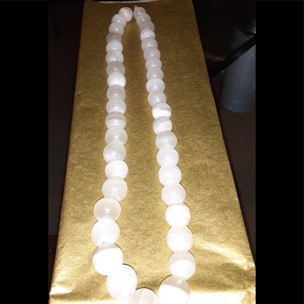 Glass beads necklace 20inches long